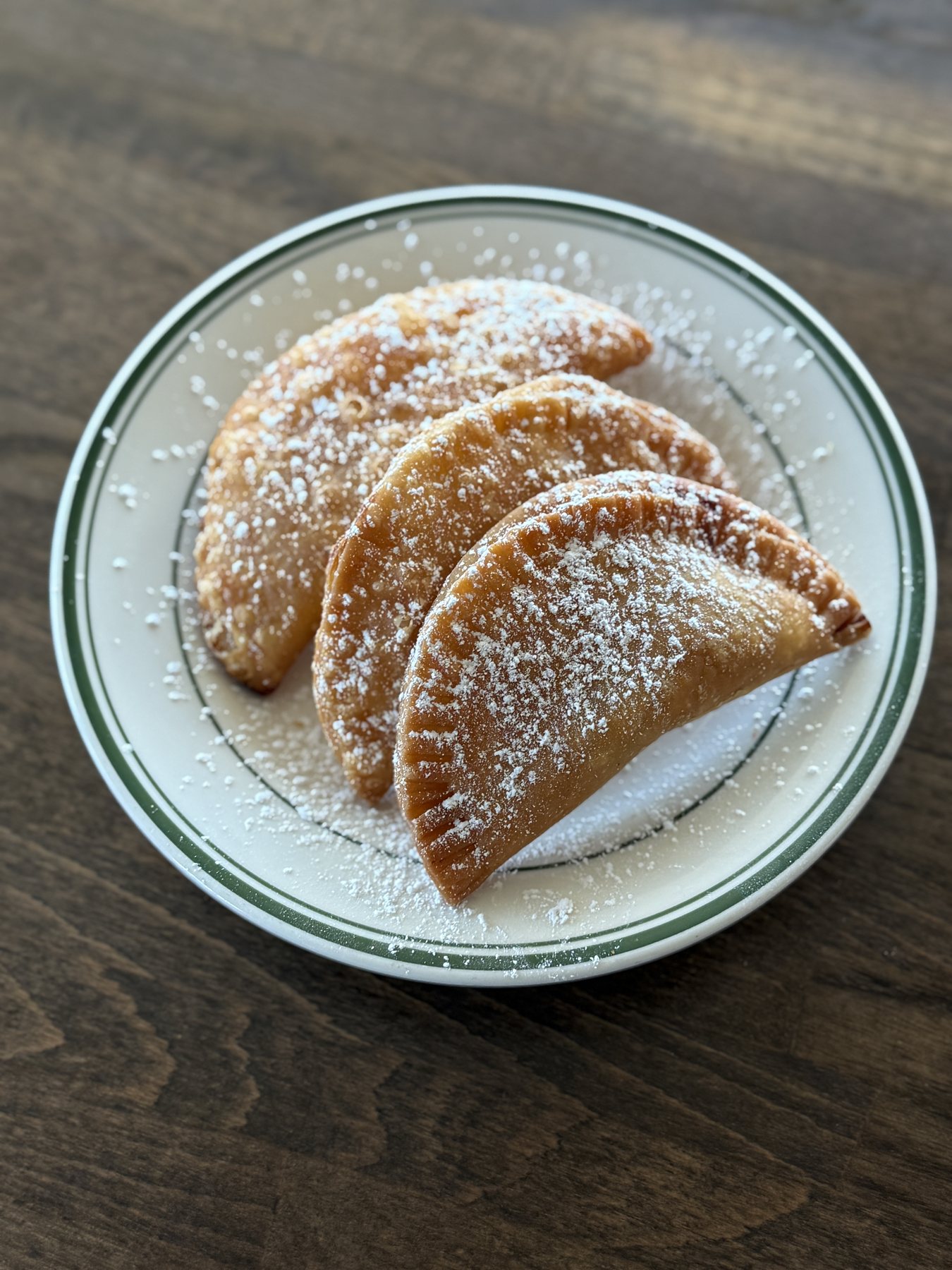 Babe’s Fried Apricot Pies at JD’s Hamburgers