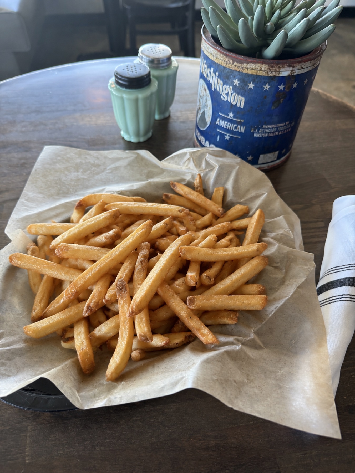 French Fry Basket at JD’s Hamburgers