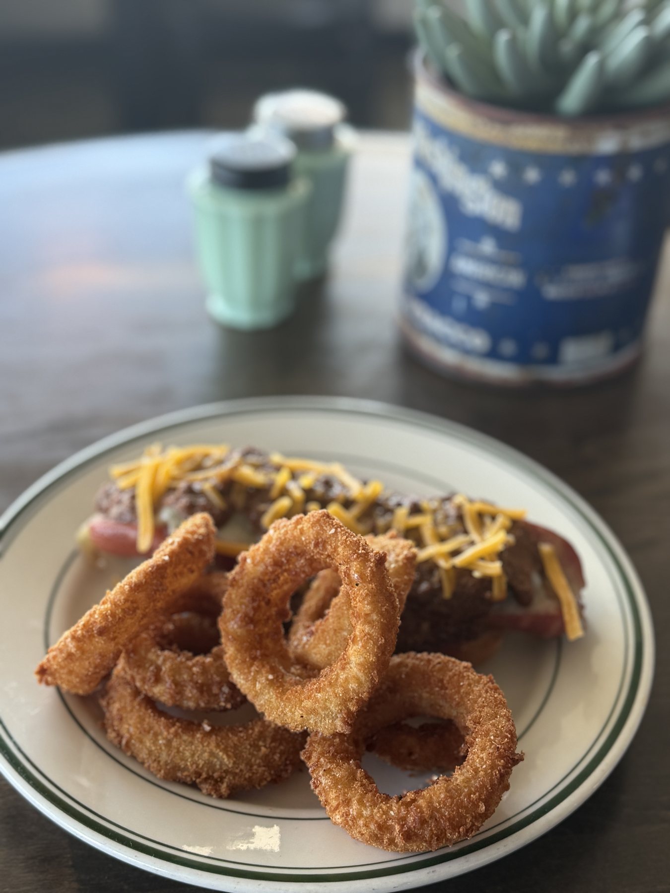 Onion Ring Basket at JD’s Hamburgers