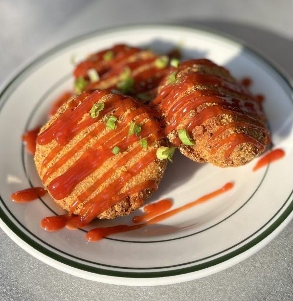 Salmon Patties at JD’s Hamburgers
